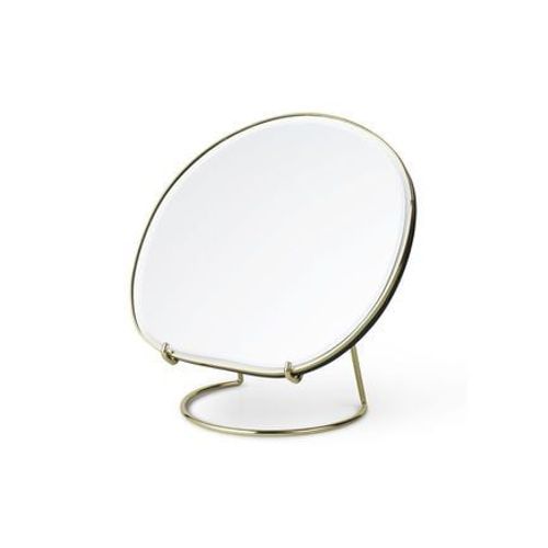 Miroir de table Pond - laiton - Taille unique