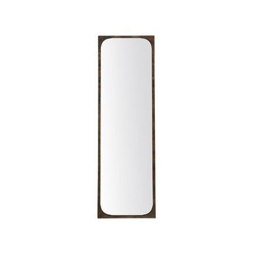 Miroir industriel rectangulaire avec rivets 40x140cm - Taille unique