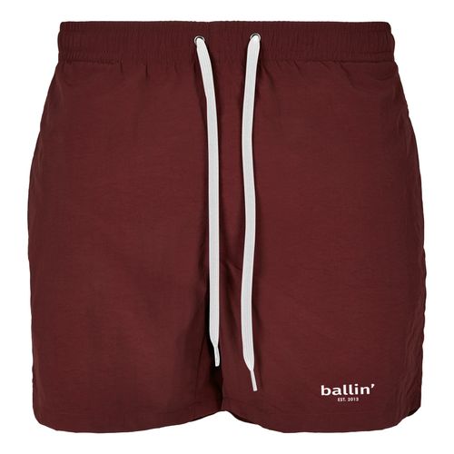 Ballin Est. 2013 Small Logo Zwembroek Rouge