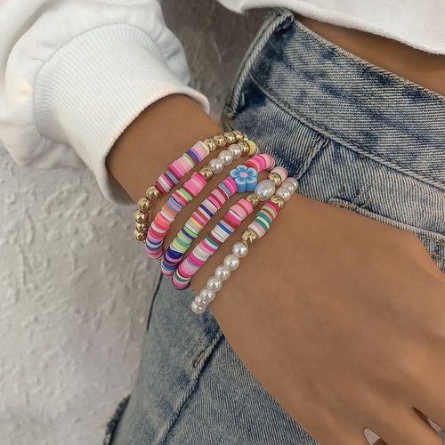 Bracelet En Céramique Molle Costume De Perles Pour Femmes