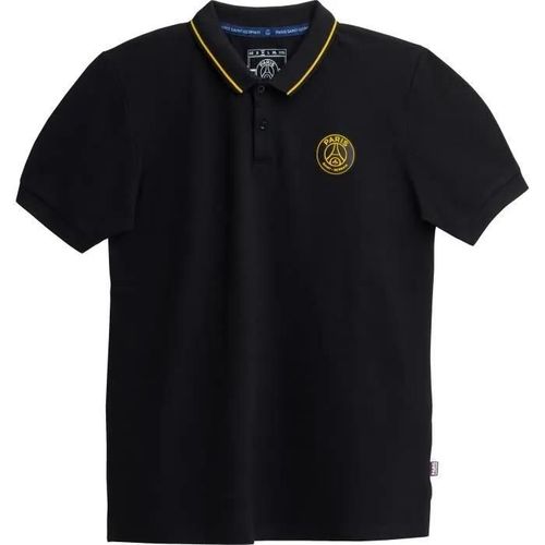 S - Polo - Paris Saint Germain - Psg - Noir - Manches Courtes - Respirant