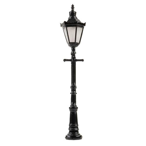 Accessoire Pour Modélisme Ho : Réverbère De Parc Led, Lanterne Hexagonale À Couronne-Faller