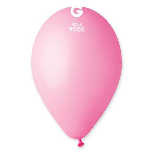 50 BALLONS LATEX 30CM ROSE PASTEL