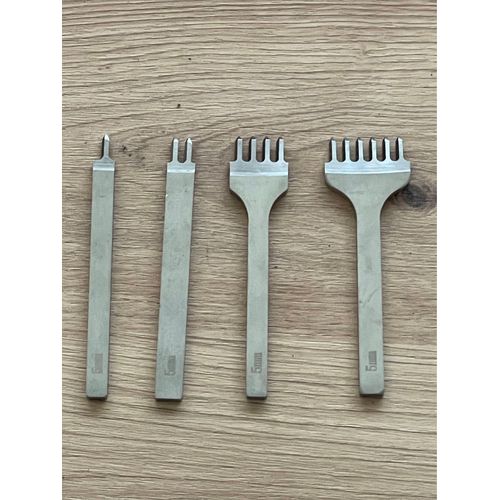 Outils Artisans De Poinçonnage De Trous Tout En Cuir 