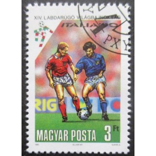 Hongrie N°3273 Coupe Du Monde De Football Italia 1990 Oblitéré