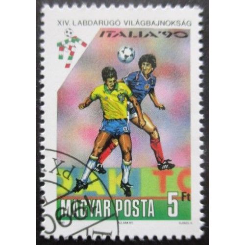 Hongrie N°3274 Coupe Du Monde De Football Italia 1990 Oblitéré