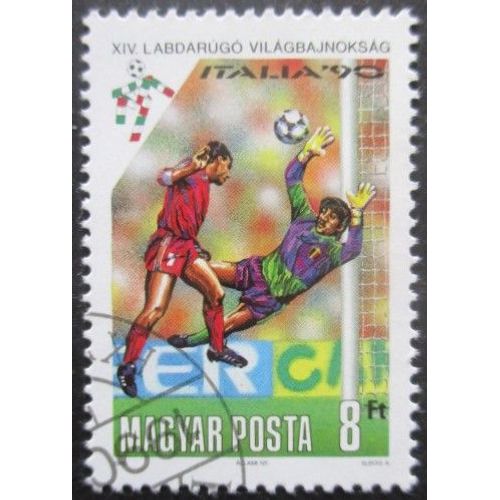 Hongrie N°3276 Coupe Du Monde De Football Italia 1990 Oblitéré