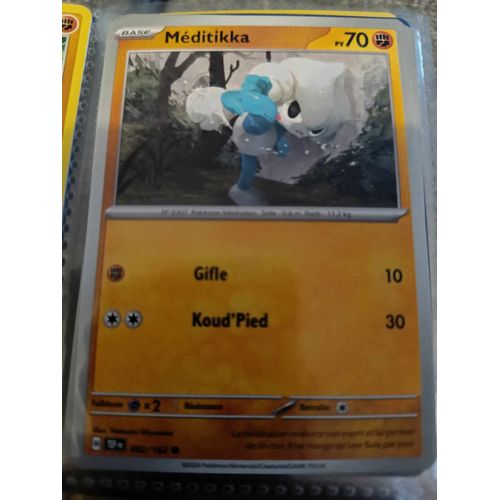 Commune - Pokemon - Forces Temporelles - Méditikka 82/162