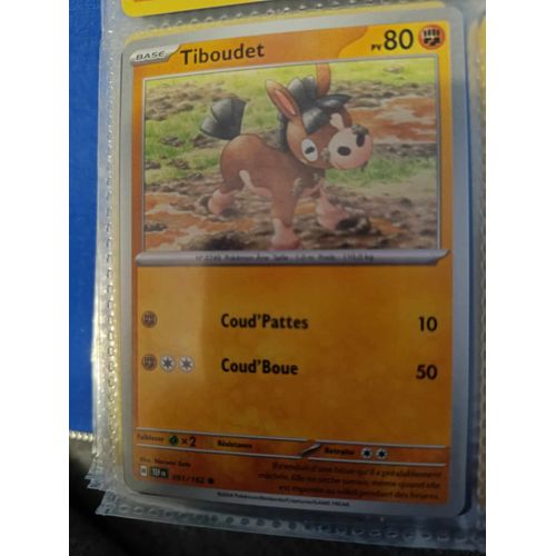 Commune - Pokemon - Forces Temporelles - Tiboudet 91/162