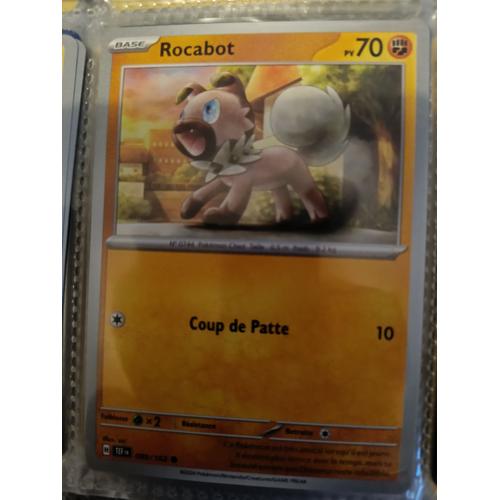 Commune - Pokemon - Forces Temporelles - Rocabot 89/162