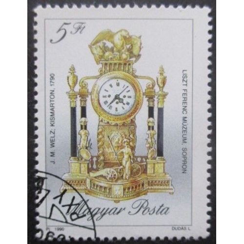 Hongrie N°3304 Horloge Ancienne Oblitéré