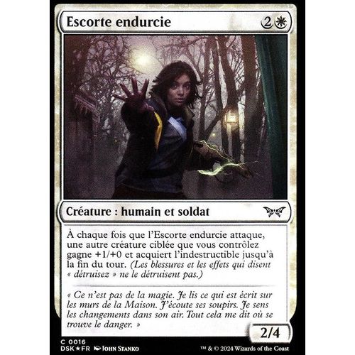 Escorte Endurcie - Foil - Magic - Mornebrune Vf - C - 16