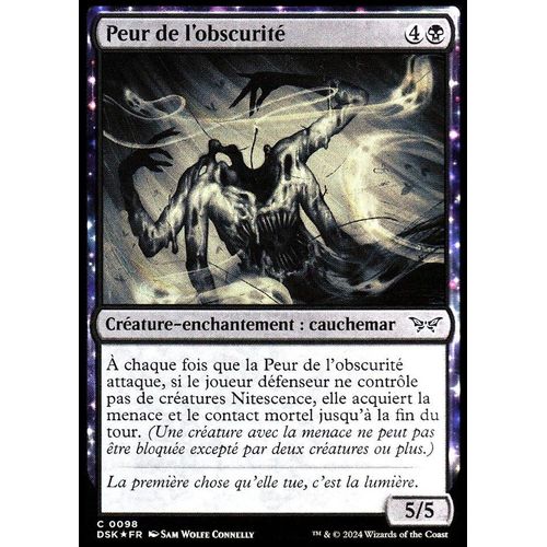 Peur De L'obscurité - Foil - Magic - Mornebrune Vf - C - 98