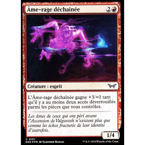 Âme-Rage Déchaînée - Foil - Magic - Mornebrune Vf - C - 151
