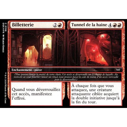 Billetterie - Tunnel De La Haine - Foil - Magic - Mornebrune Vf - C - 158