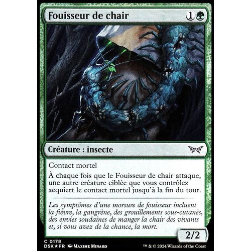 Fouisseur De Chair - Foil - Magic - Mornebrune Vf - C - 178