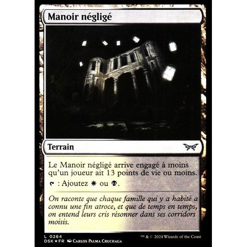 Manoir Négligé - Foil - Magic - Mornebrune Vf - C - 264