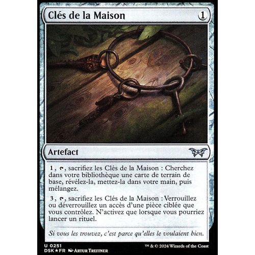 Clés De La Maison - Foil - Magic - Mornebrune Vf - U - 251