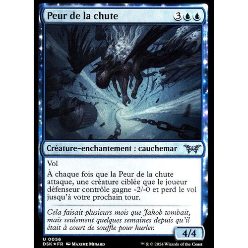Peur De La Chute - Foil - Magic - Mornebrune Vf - U - 56