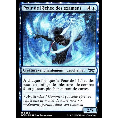 Peur De L'échec Des Examens - Foil - Magic - Mornebrune Vf - U - 55