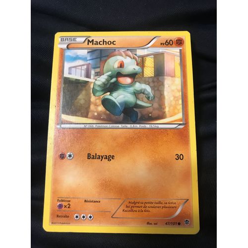 Carte Pokemon Machoc Pv60 - 47/101