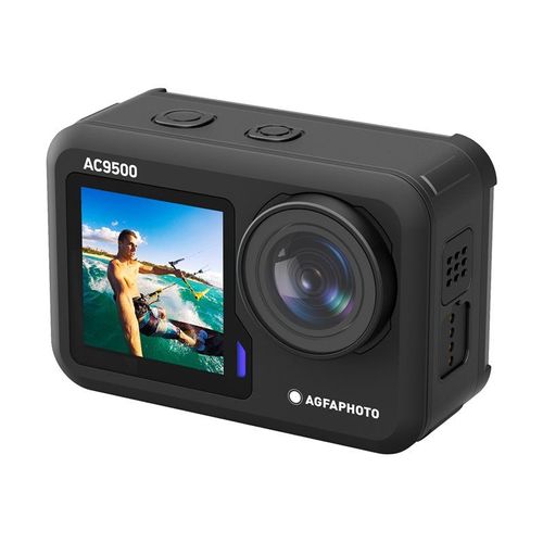 AgfaPhoto Realimove AC9500 - Caméra de poche - 4K / 30 pi/s - 12.0 MP - Wi-Fi - sous-marin jusqu'à 18 m