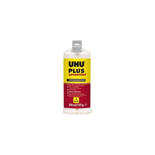UHU PLUS Colle 2 composants prise ultra rapide DK Cartouche 50ml (Par 6)