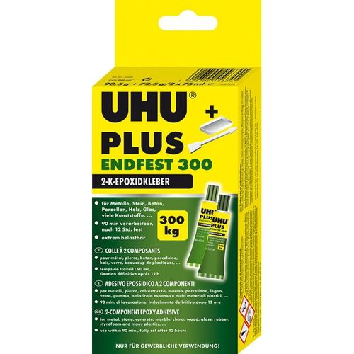 UHU PLUS Colle 2 composants ENDFEST 300 Tube 163g