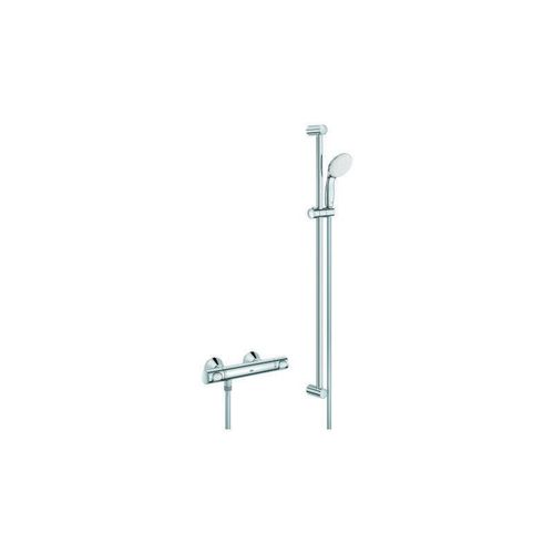 Mitigeur Baignoire douche thermale Grohe. GROHTHERM 500 avec set de douche 900mm chromé