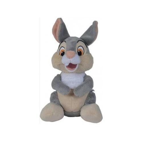 Peluche Disney : Lapin Gris Panpan 19 Cm - Set Doudou Enfant + 1 Carte Offerte - Collection Bambi