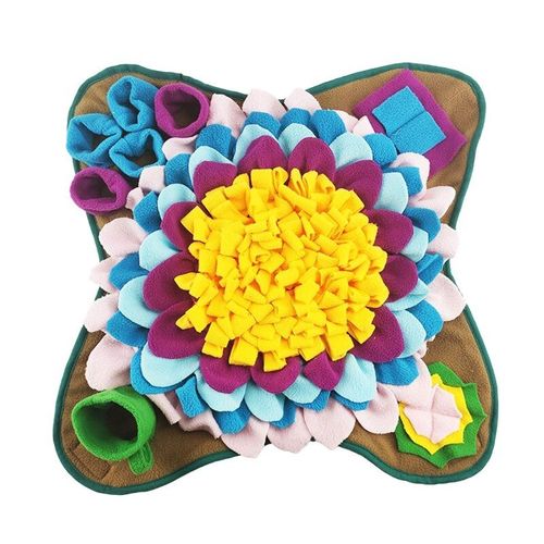 Coussin À Priser Pour Chien Nez Odeur Coussin D'entraînement Chien Puzzle Jouet Alimentation Lente Distributeur De Nourriture Tapis Lavable