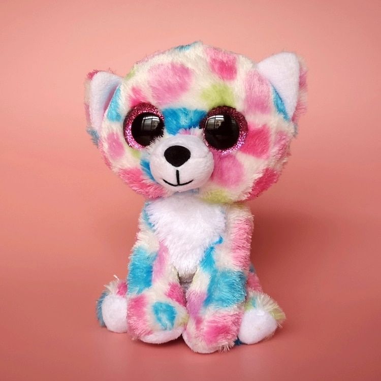 Ty Beanie Boos Big Eyes Peluche Chat Chien lphant Ours Poi... - 2