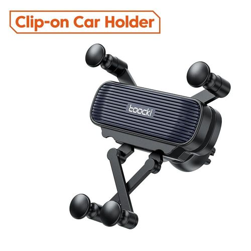 Bleu - Toocki-Support De Téléphone De Voiture Par Gravité, Rotation À 360 °, Grille D'aération, Support Gps, Support Pour Iphone, Samsung, Xiaomi