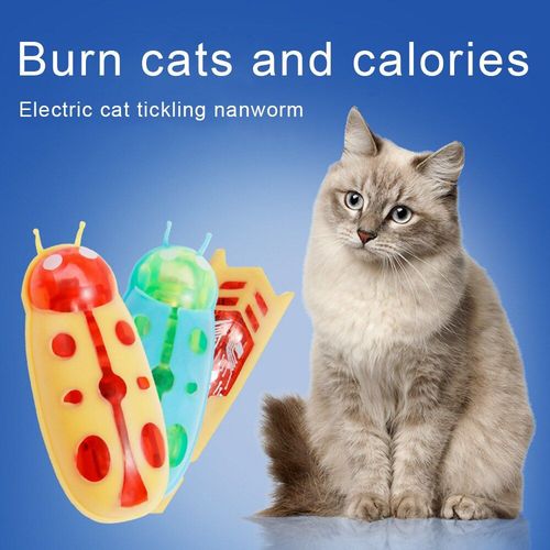 Lumière Led Créature Électronique Coccinelle Scarabée Robot Chat Chien Chaton Chiot Animaux Jouet Enfants Blague Surprise