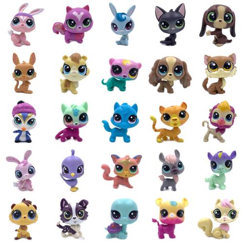 Lps Chat Acheter 5 Obtenir 2 4-5 Cm Petits Jouets Pour Animaux De Compagnie Original Kitty Chiot Vieux Mignon Animal Bobble Tête Jouet Pour Filles Cadeau De Noël