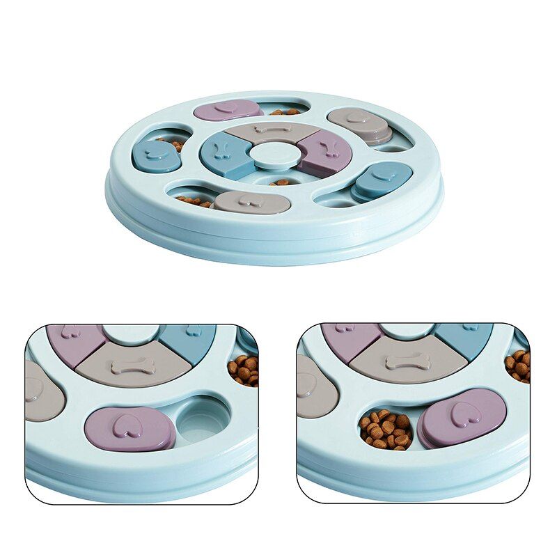 Chien Puzzle Jouets Distributeur Lent Interactif Chiot Distr... - 3