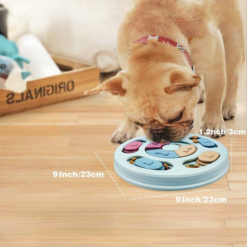 Chien Puzzle Jouets Distributeur Lent Interactif Chiot Distr... - 4