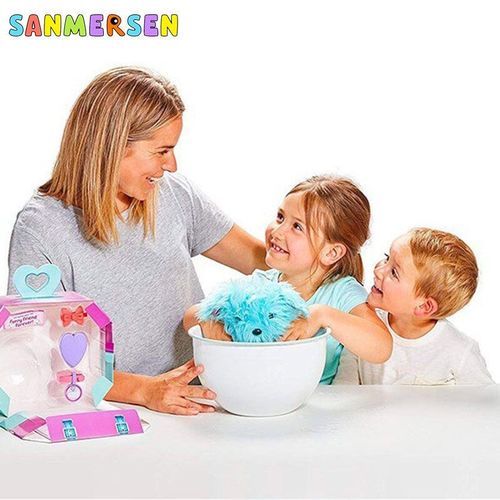Scrubs A Luvse Surprise Jouets En Peluche Bébé Bain Chien Chat Lapin Animaux Point Jouets Pour Enfants Filles Surprise Cadeau D'anniversaire