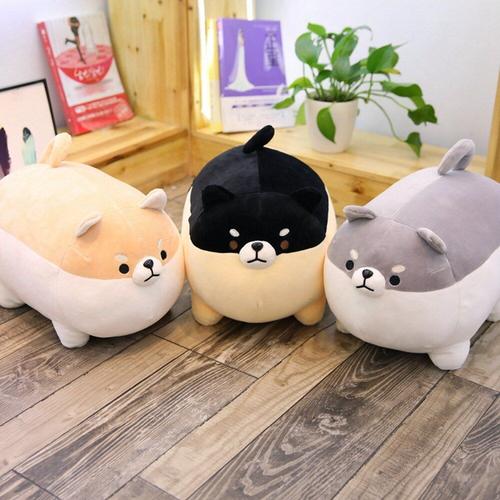 Offre Spéciale Mignon Shiba Inu Chien En Peluche Peluche Animal Corgi Chow Coussin Cadeau De Noël Saint Valentin Cadeau