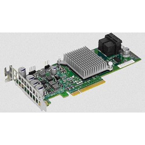 Supermicro - Contrôleur de stockage (RAID) - 8 Canal - SATA 6Gb/s / SAS 12Gb/s - profil bas - RAID 0, 1, 1E - PCIe 3.0 - pour SuperServer 6017R-NTF