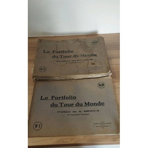 Le Portfolio Du Tour Du Monde 20 Volumes A. Brieux