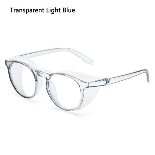 Tran Bleu Clair Y - Lunettes De Sécurité Anti Buée, Anti Pollen, Anti Lumière Bleue, Protection Uv400, Anti Salive, Anti Poussière, Pour Hommes Et Femmes