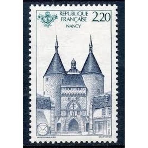 59ème Congrès National De La Fédération Des Sociétés Philatéliques Françaises À Nancy Année 1986 N° 2419 Yvert Et Tellier Luxe