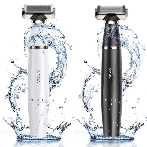 Rasoir Électrique Pour Hommes Corps Cheveux Rasoirs Bikini Tondeuse Intime Rasoir Pour Femmes Rasage Tondeuse Oneblade