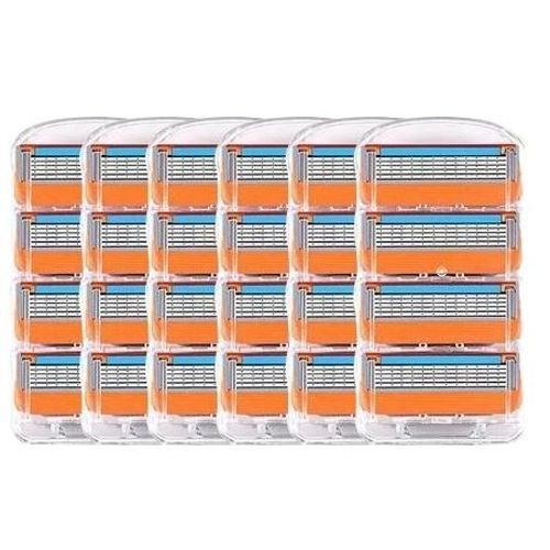 Rasoir Gillette Pour Homme, 5 Lames, Lames Remplaçables