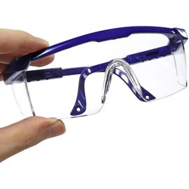 Bleu - Lunettes De Sécurité Pour Le Travail, Protection Des Yeux, Peinture Anti Poussière De Laboratoire, Industriel, Anti Projection, Anti Vent