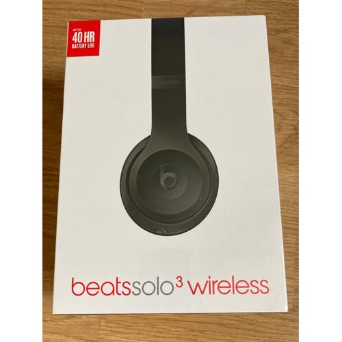 Casque Beats Solo3 wireless - noir