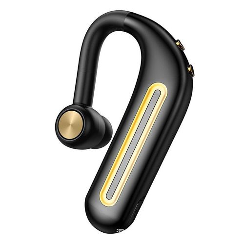Écouteurs originaux professionnels, casque sans fil à une oreille, écouteurs de sport étanches, écouteurs HD avec temps d'appel pour