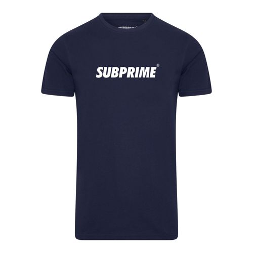 Subprime Shirt Basic Navy Bleu