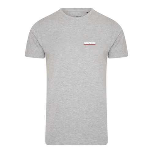Subprime Shirt Chest Logo Grey Gris
